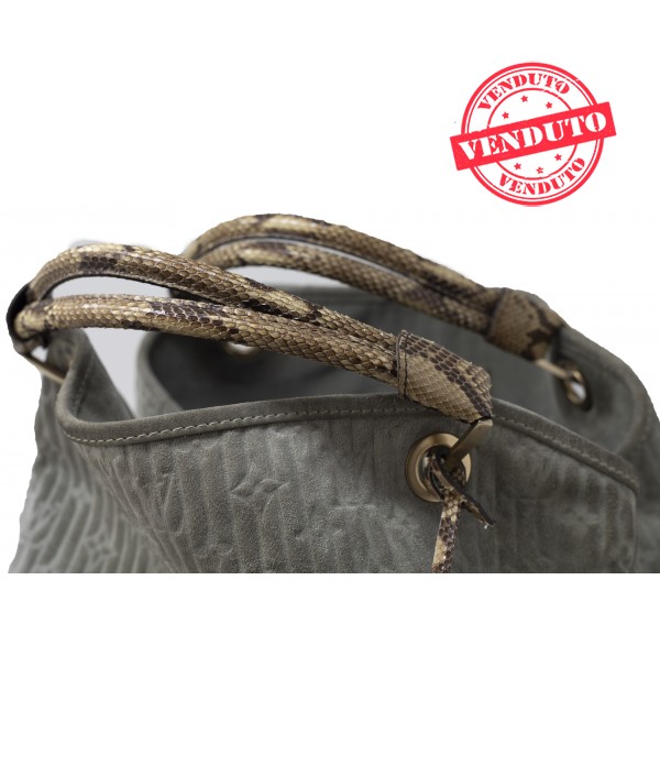 LOUIS VUITTON KOHL EMBOSSED MONOGRAM SUEDE - LIMITED EDITION